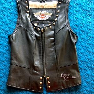 Harley Davidson Leather Vest